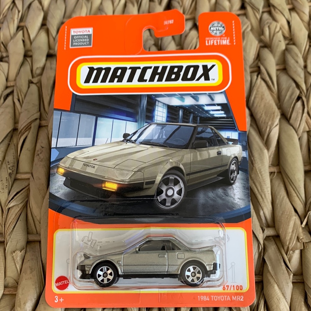 1984 Toyota MR2 Matchbox 1980s 80 Car New 2024 Open Headlights